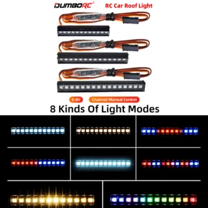 1/24 RC Crawler Car LED Light Bar Roof Lamp DumboRC for AXIAL SCX24 Bronco C10 - Bild 1 von 12