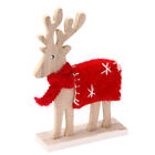  Reindeer Ornament Stag Sculpture Christmas Desktop Decorations