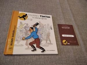 Figurines TINTIN résine collection – livre + passeport – 47 – Bobby Smiles - Imagen 1 de 1