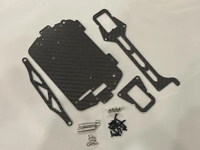 Carbon Fiber Chassis For 1/18 Traxxas LaTrax Teton 4WD Monster Truck - Image 1 of 4