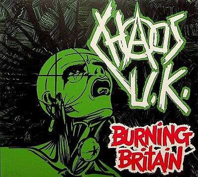 CHAOS U.K.- Burning Britain EP +Expanded Bonus Tracks CD (NEW 2014) Punk 1982 UK • 17.74€