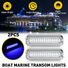 1/2Set 42Led Boat Light Underwater Marine Transom Lights 316 Stainless Steel Pon