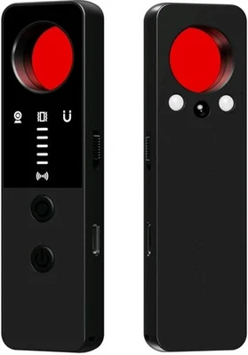 Hidden Camera Detectors, Bug Detector Scanner Spy Finder GPS Black  - Photo 1/4