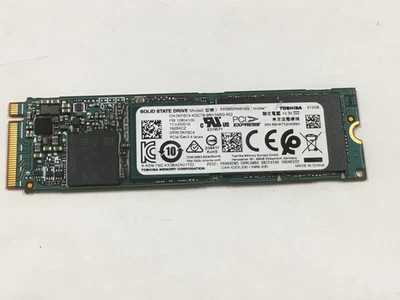 TOSHIBA/KIOXIA KXG60ZNV512G  512GB NVMe x4 M.2 2280  SSD SOLID STATE DRIVE - Image 1 of 2