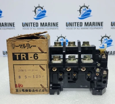 Fuji Electric TR-6 relè di sovraccarico termico 3 poli 85-125A - Immagine 1 di 4