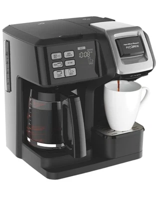 Hamilton Beach FlexBrew 2-Way Brewer Programmable Coffee Maker(Model 49976)-USED - Image 1 of 4