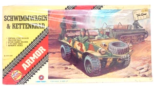 AHM Kits Schwimmwagen Kettenkrad 1:72 551 Model Armor German WWII - Picture 1 of 2