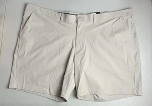 FLX Men's Stretch Premium Khaki Shorts Big & Tall Size 54 New NWT Comfort Waist - Picture 1 of 12