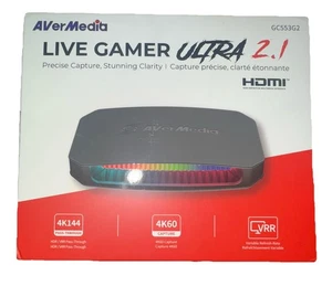 AVerMedia Live Gamer Ultra 2.1-4K144 Pass-Through, 4K60 Capture w/ VRR GC553G2 - Picture 1 of 3