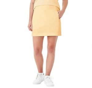 Member's Mark Damen 4 Way Stretch Mid Rise Stretch Skort Hellgelb XS - Bild 1 von 5