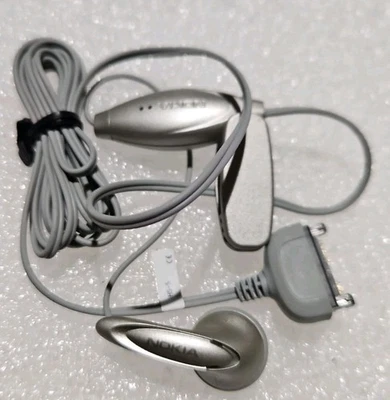 Genuine Nokia HS-5 Mono Earphone for 3200 6230i 6280 7600 E65 E70 N70 N73 N80 - Image 1 of 4