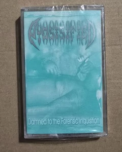 Pyosisified Damned To the Forensic Inquisition Sealed Cassette Tape Death Metal - Picture 1 of 5