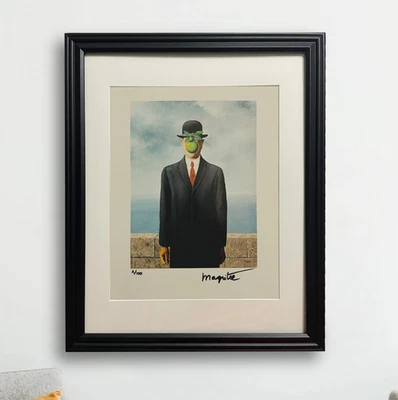 Rene Magritte Hand-Signed Original Print With COA and +$3,500 USD Appraisal - Image 1 of 4