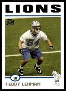 2004 Topps Teddy Lehman Detroit Lions #362 - Picture 1 of 2
