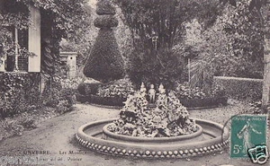 CPA CARTE POSTALE EURE ET LOIR 28 UNVERRE LES MOULINS BASSIN POIRIER 1935 - Picture 1 of 1