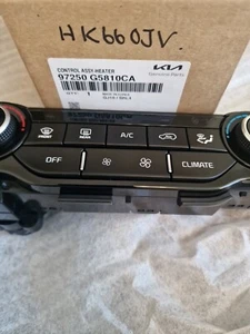 KIA NIRO BRAND NEW GENUINE HEATER CLIMATE CONTROL PANEL 97250-G5XXX - Picture 1 of 9