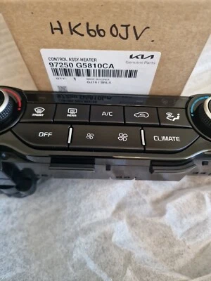  KIA NIRO BRAND NEW GENUINE HEATER CLIMATE CONTROL PANEL 97250-G5XXX - Image 1 of 4