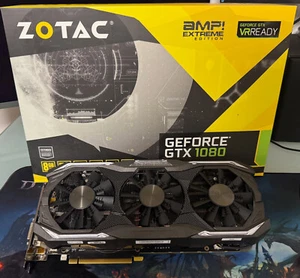 ★¡AMPLIFICADOR ZOTAC GeForce GTX 1080! Extreme, 8GB GDDR5X, DVI, HDMI, 3x DP tarjeta gráfica★ - Imagen 1 de 6