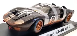 ACME 1/18 Scale Model Car SC411R - 1966 Ford GT-40 MkII #2 Race Version - Black - Imagen 1 de 5