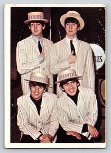 1964 Topps The Beatles Color Cards - #31 Ringo, George, John, Paul