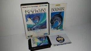 29-02 SEGA MEGADRIVE MEGA DRIVE ECCO THE DOLPHIN JAPAN - Imagen 1 de 8