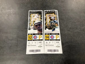 BIGLIETTO PIRATI 2014 STUB 9/12/14-9/14/14 VS CUBS - Foto 1 di 3