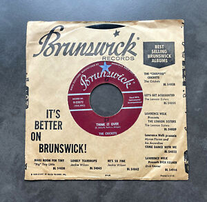 7" Buddy Holly w/ Crickets - Think It Over/ Fool's Paradise - US Brunswick