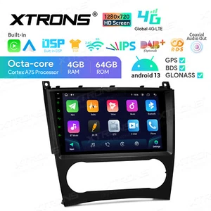 Car Stereo Radio Android 64GB GPS +AHD CAM For Mercedes Benz W203 C200 C230 C280 - Picture 1 of 18
