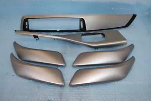 BMW F20 LCI interior trims aluminium longitudinal grinding decorative trims mouldings - Picture 1 of 12