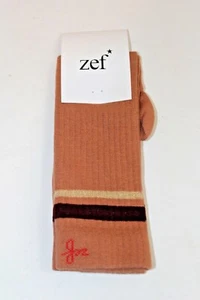 ZEF* Girls Designer Boutique Socks Size 6-8 Years NWT $25 - Picture 1 of 2
