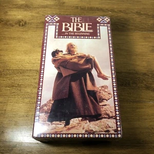The Bible...In the Beginning (VHS, 1997, 2-Tape Set) - Picture 1 of 6