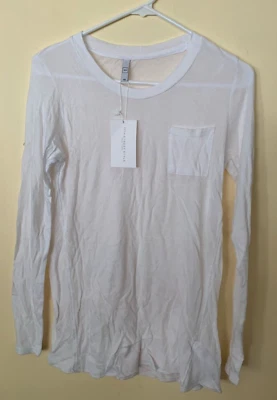 MICHELLE BY COMUNE ЖЕНСКАЯ ФУТБОЛКА VENICE БЕЛЫЙ ДЛИННЫМ РУКАВОМ M1512L451 - Изображение 1 из 4