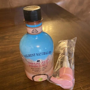 Avon Veilment Natural Spa Himalayan Pink Salt Body Scrub & Cleanser 13.5 fl.oz. - Picture 1 of 6