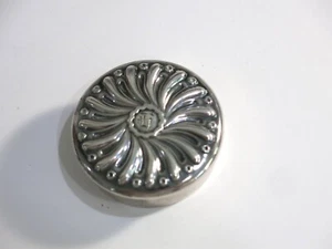 Antique Dominic & Haff Sterling Silver Pill Box - Picture 1 of 6