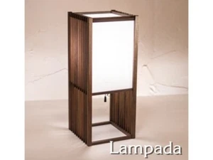 Lampada Washi Japanese Light A540 Shirabe Mingeinuri stand light S Made in Japan - Picture 1 of 8