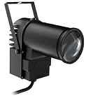  Pinspot Light RGBW 10W LED Beam Pin Spot by DMX 512 Sound Activated 1PS black