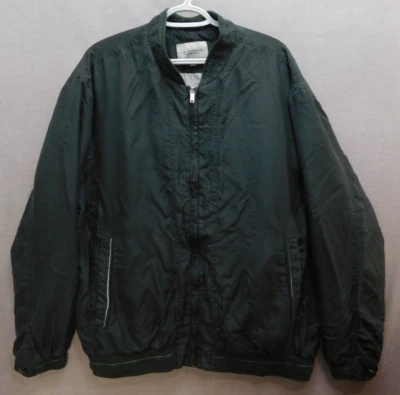A.W. Chaqueta cortavientos Dunmore XL verde caparazón suave seda pura para hombre Foto 1 de 4