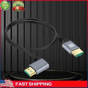 90 Degree Male To Male Cable 48Gbps HDMI-Compatible2.1 for HD TV(1m Left Angle)