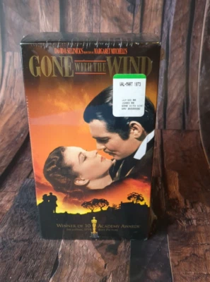 Gone With The Wind (VHS) Movie, 2 Tape Box Set Brand New. Factory Sealed. - Image 1 of 4