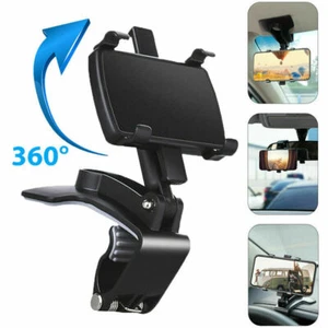 360° Universal Car Dashboard Phone Mount Holder Stand Bracket Clip Clamp Cradle - Picture 1 of 12