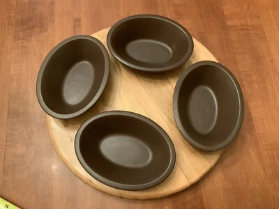 Plato para hornear Denby Mayflower pequeño ovalado (juego de 4) raro vintage Foto 1 de 4
