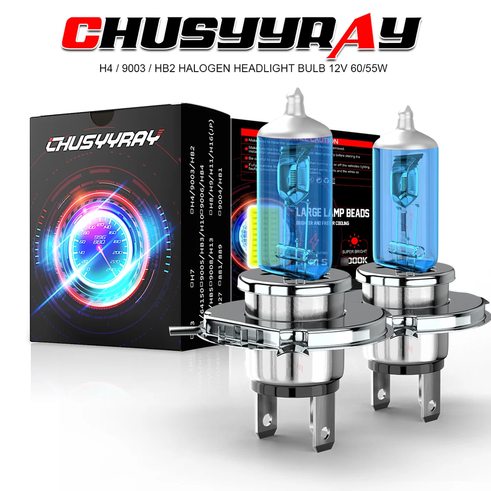 Faro halógeno xenón H4 blanco para Honda cbr600f4 1999-2000 bombillas luces Foto 1 de 4