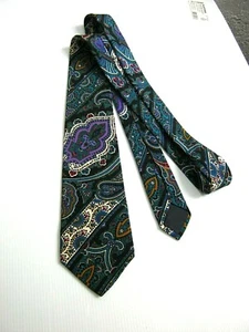 IS GUIDO TALWAR NEW NEW Vintage 80 SETA SILK MADE IN ITALY ORIGINAL - Picture 1 of 3