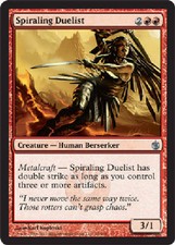 SPIRALING DUELIST X4 4 4X Mirrodin Besieged MTG Magic Cards DJMagic