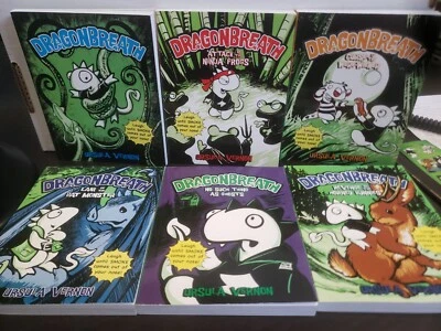 Dragonbreath  6 BOOK SET - BOOK 1-6  By Vernon, Ursula - Image 1 of 4