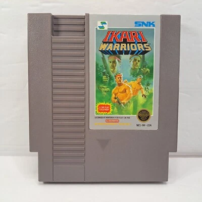 Ikari Warriors [5-Screw] (Nintendo NES, 1987) TESTED Authentic WORKS - Image 1 of 4