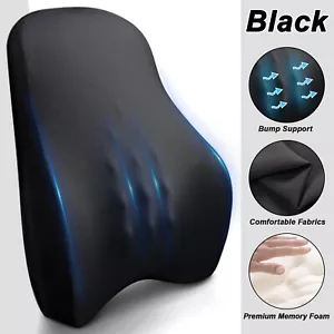 Car Lumbar Support Cushion, Chair Seat Waist Support For Car Office Chair - Picture 1 of 8