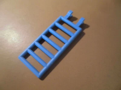 Lego Leiter 7x3 mit 2 Clips 6020 hellblau ehbln14 - Bild 1 von 2