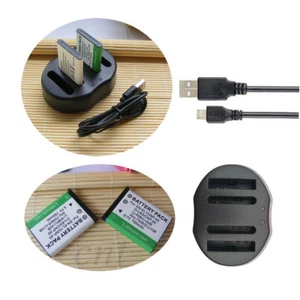 2X GB-10 Batteries and Charger for General Imaging (GE) E1055W, E1480W,E1486TW - Picture 1 of 8