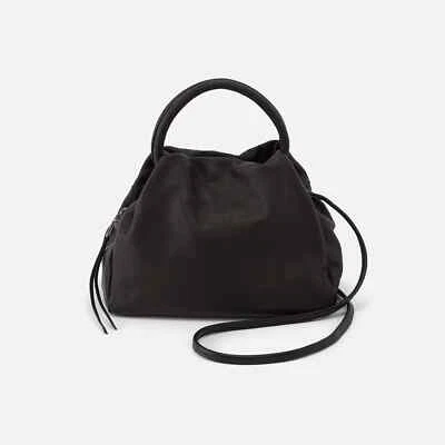 Bolso Bandolera HOBO Darling Cuero con Asas Superiores, Negro Suave Hyde Foto 1 de 4